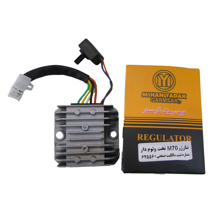 شارژر سیم موتور سیکلت مهین یدک گرمسار مدل M70 کد D-E01C01E01A002