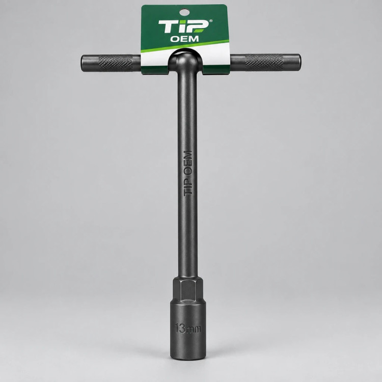 آچار T شکل سایز ۱۳ میلیمتر برند TIP OEM – کیفیت صنعتی و ضد لغزش