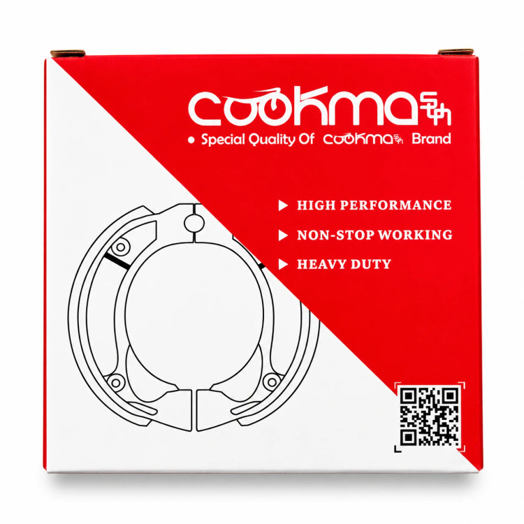 لنت ترمز کاسهای (کفشکی) هوندا ۱۲۵ برند کوکما (COOKMA)